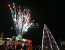 احتفال بإضاءة شجرة عيد الميلاد في رام الله
