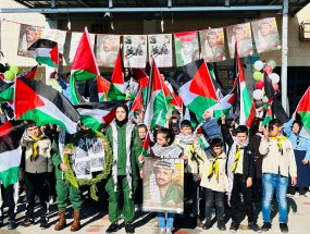 مدارس فلسطين تحيي ذكرى استشهاد القائد ياسر عرفات