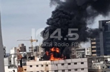 مصرع وإصابة 7 في حريق اندلع بمبنى سكني بلبنان