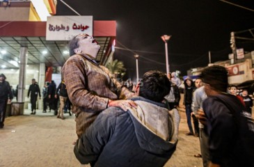 استشهاد شاب برصاص قناصة الاحتلال في ساحة مجمع ناصر الطبي