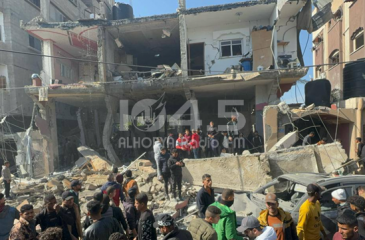 8 شهداء في قصف الاحتلال منزلا وسط رفح جنوب القطاع